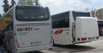 Iveco Crossway PRO a Irisbus Evadys zezadu